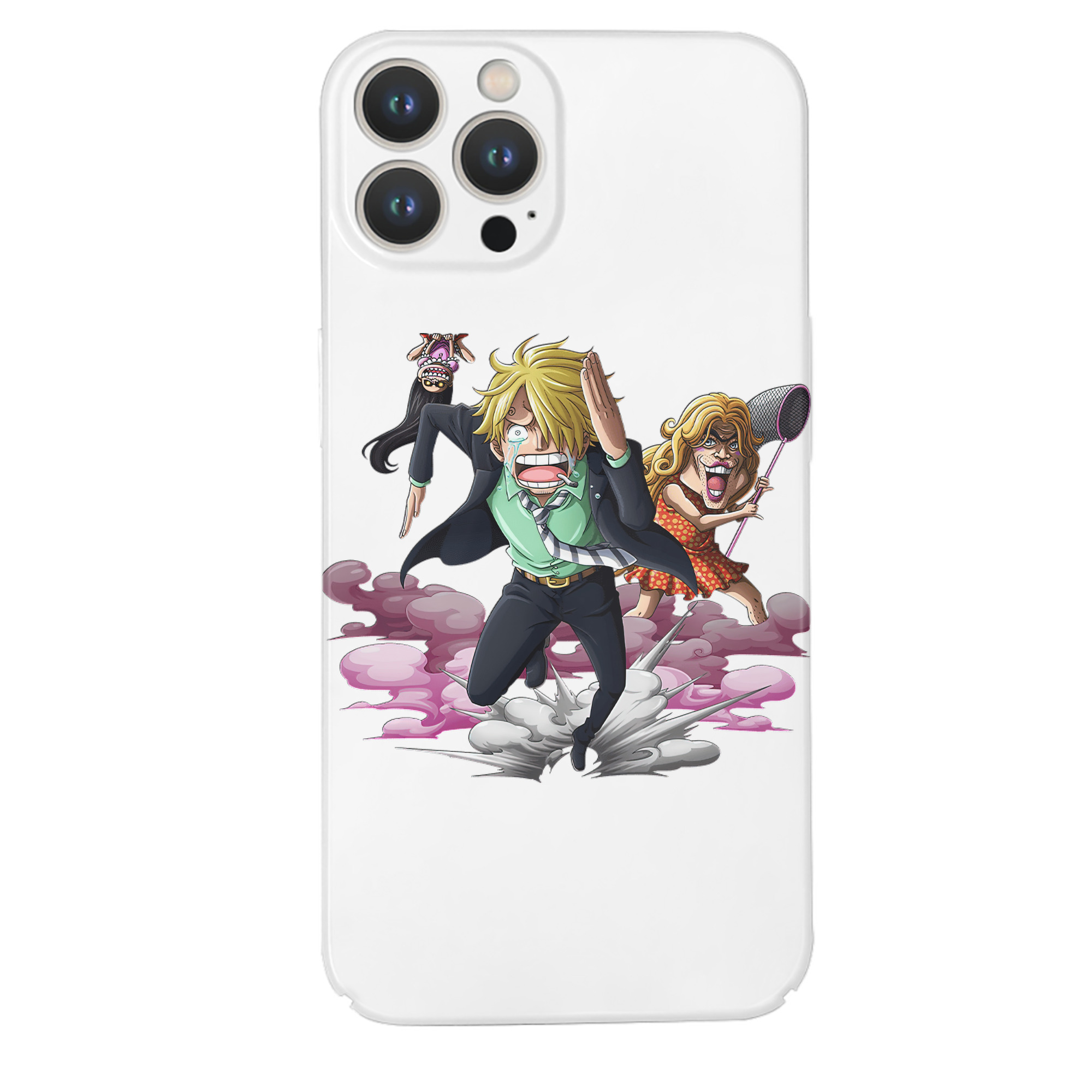 （画像用） ワンピース サンジ ONE PIECE Sanji 【iPhone 14シリーズ対応】ハードケース